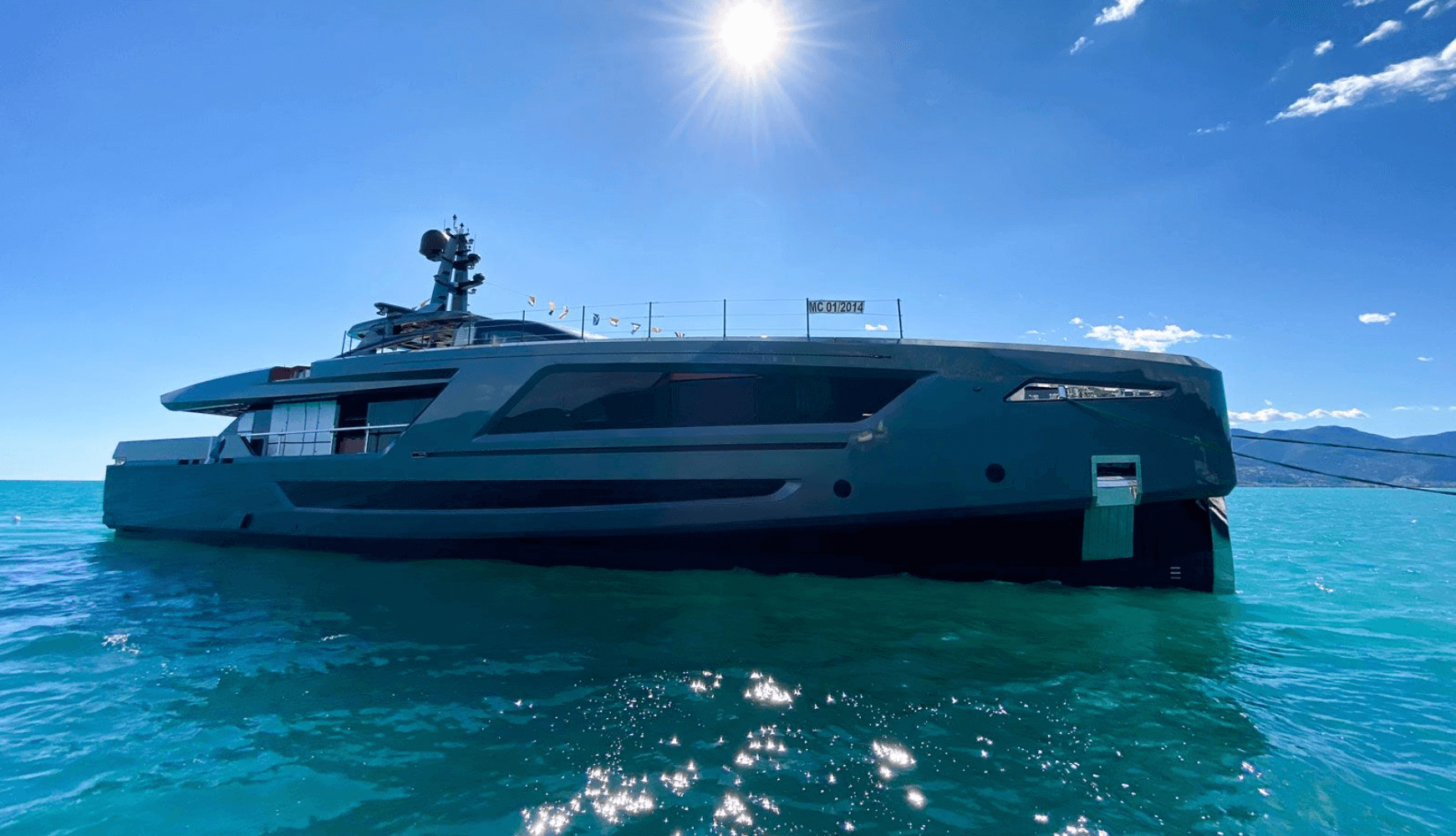 baglietto 40m M/Y panam yat fotoları