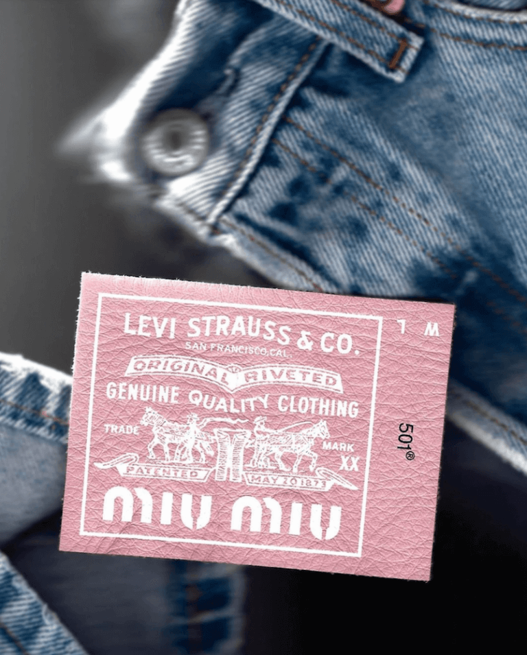 miu miu levi's ortaklık haber