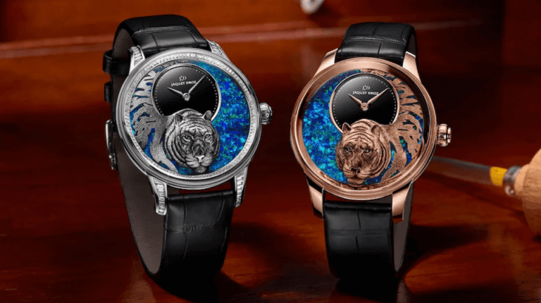 JAQUET DROZ, ÇİN TAKVİMİNDE KAPLAN TASARIMINI SUNAR haber